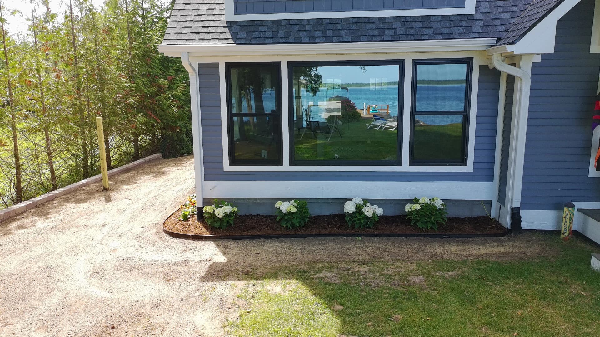 Gallery photos for Paver Walkways and Fresh Plantings Finish This Lakeside Home Right: Image #6