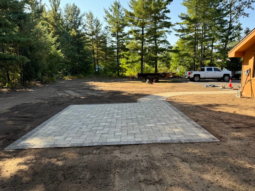Gallery photos for Paver Patio and Walkway Built for Comfort Keepers Traverse City: Image #8