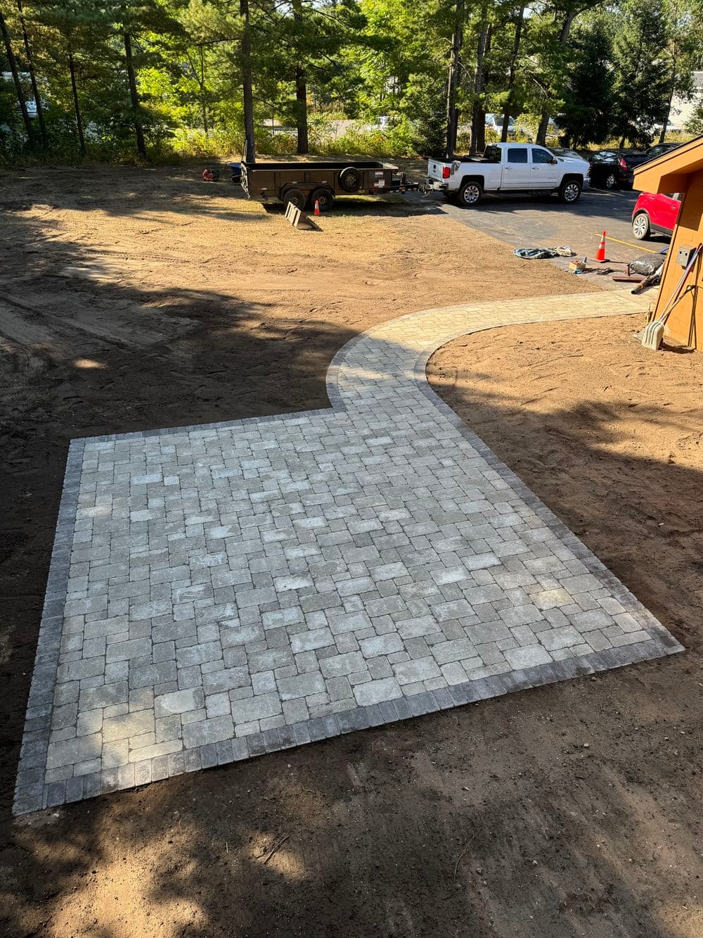 Gallery photos for Paver Patio and Walkway Built for Comfort Keepers Traverse City: Image #7