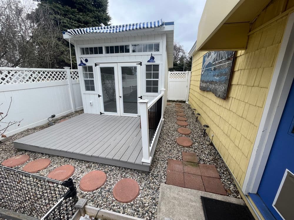 Gallery photos for Patio Install Turned Drainage Rescue in Traverse City: Image #12