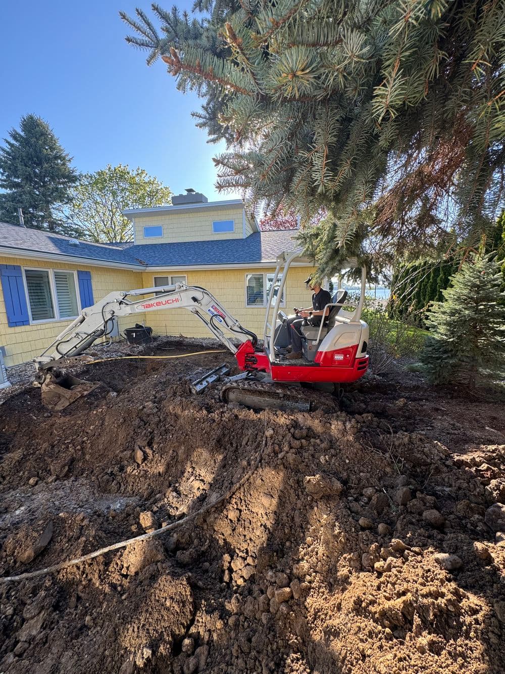 Gallery photos for Patio Install Turned Drainage Rescue in Traverse City: Image #9