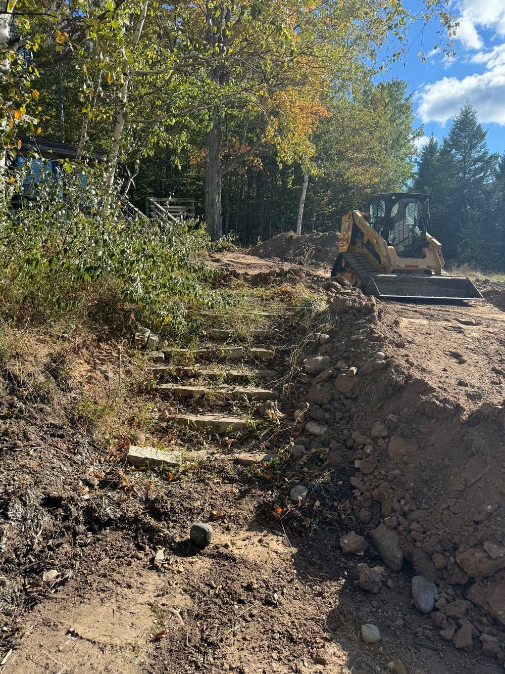 Gallery photos for New York Flagstone Patios on an Abandoned Cabin Near Lake Michigan: Image #14