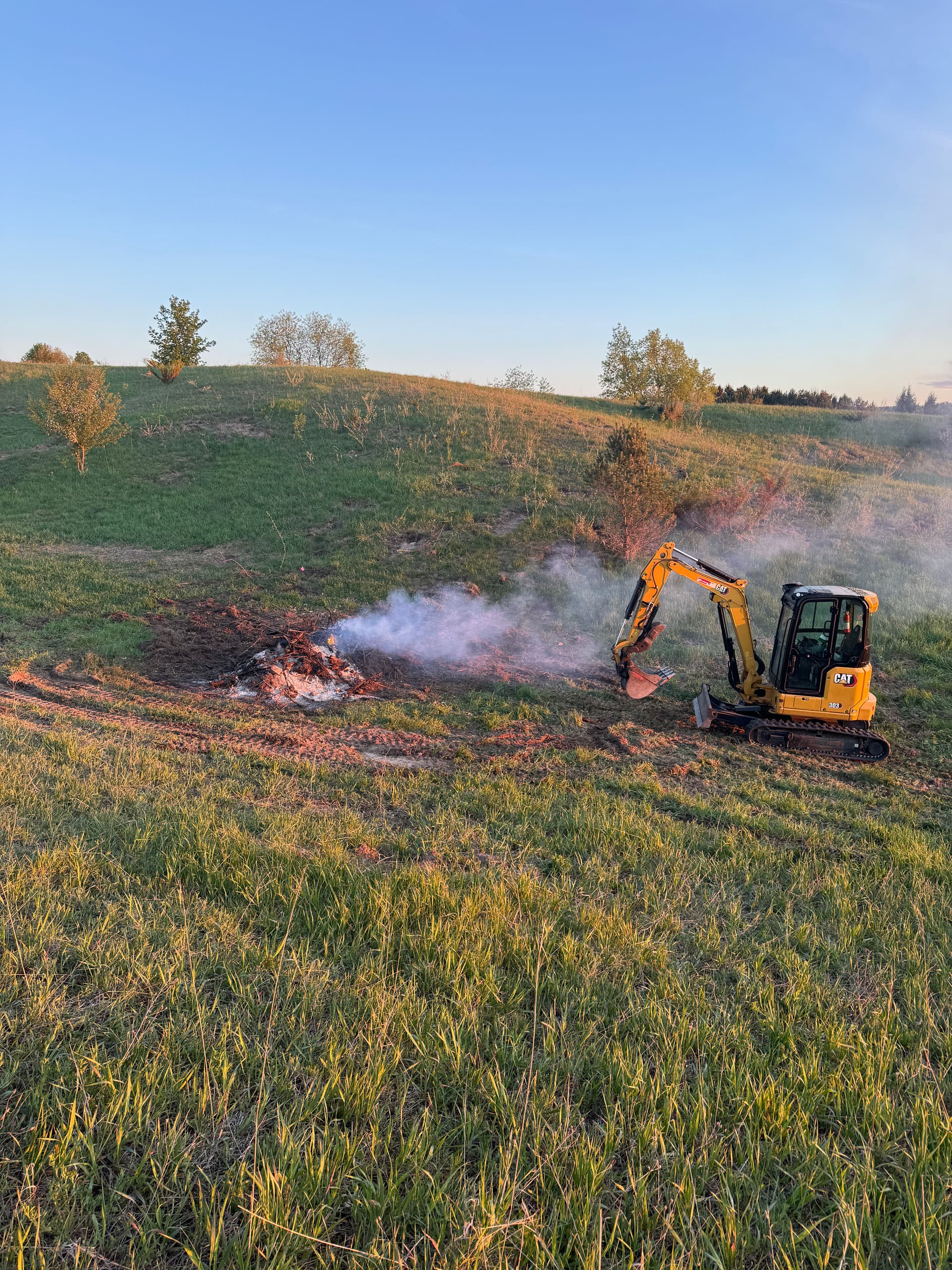 Gallery photos for Autumn Olive Brush Clearing and Burn in Leelanau: Image #2