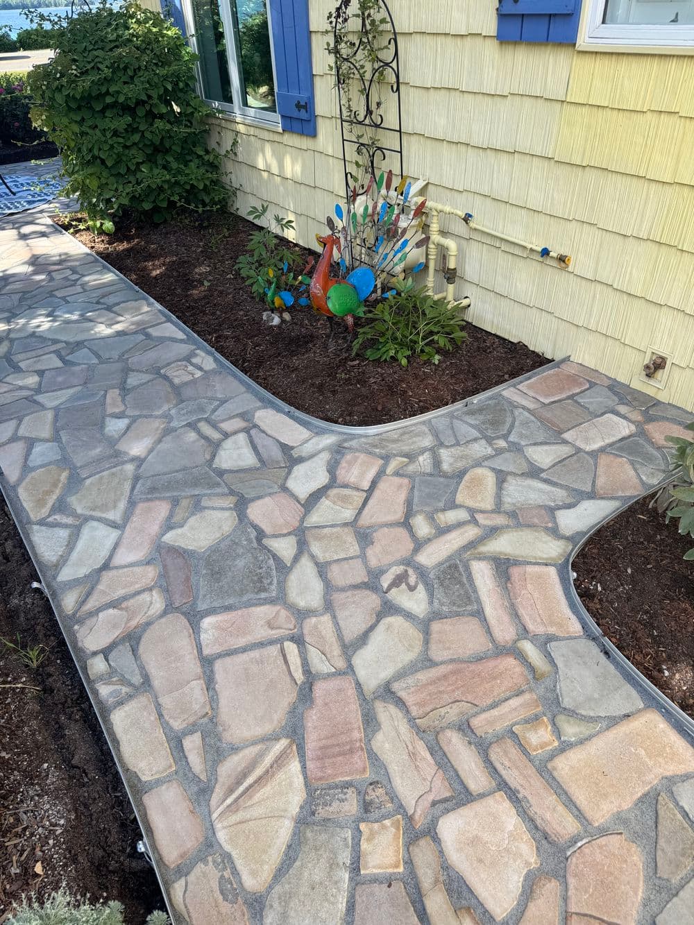 Gallery photos for Flagstone Patio and Path Reset on Peninsula Drive Traverse City: Image #2